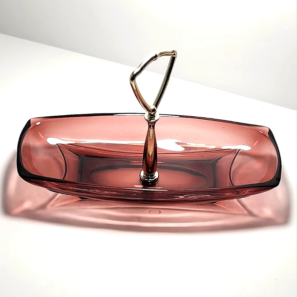 Vintage Glass Candy Dish (1960's) - Picture 8 of 10